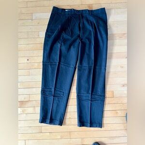 John W. Nordstrom Men's Dark Blue Chinos